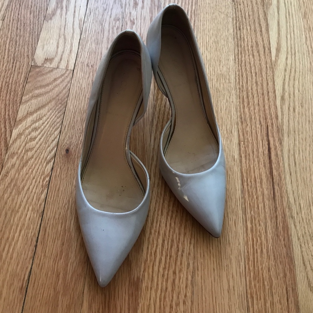 Gray/Lavender J.Crew Mini Heels Size 8